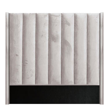 Linzy Winged Headboard - Queen - Cream