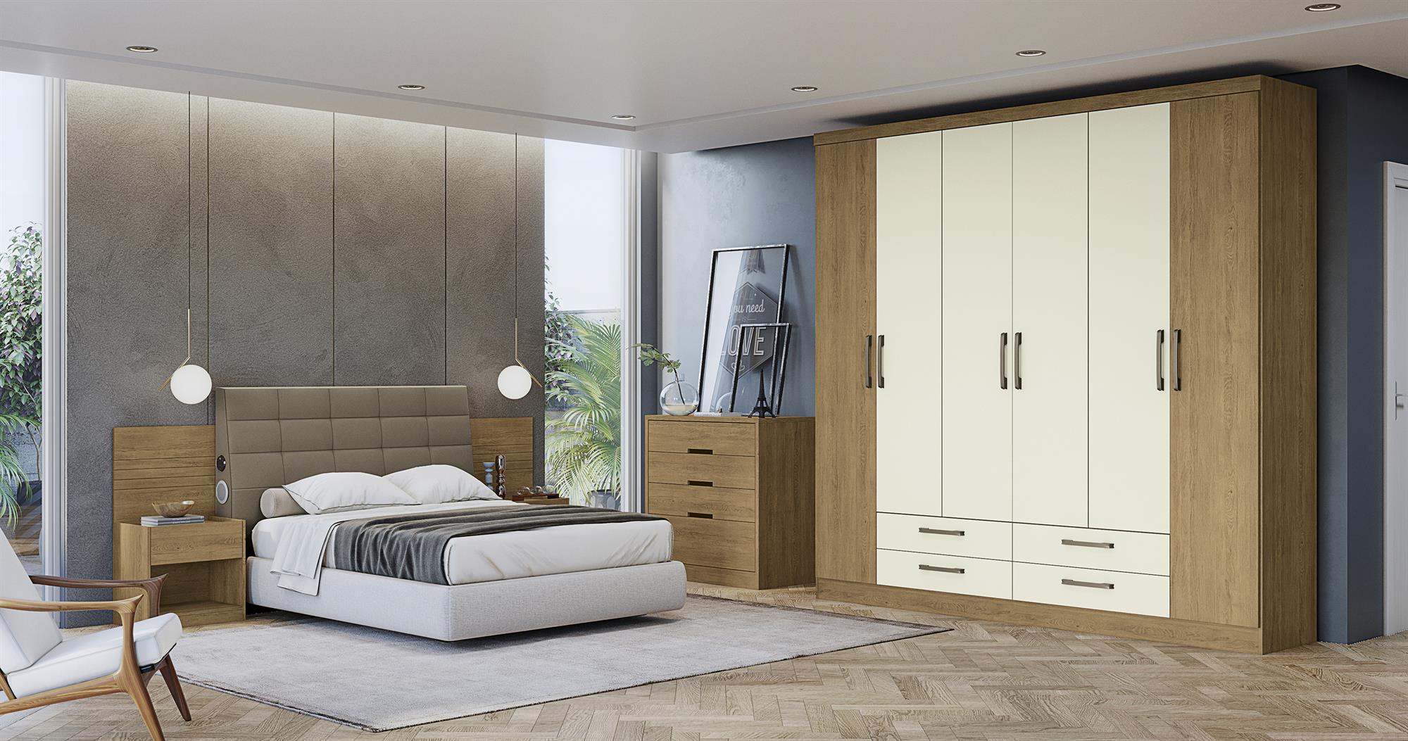 Valentino 6 Door Wardrobe | LEROY MERLIN South Africa