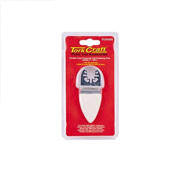 Tork Craft - Quick Change Base & Arbor 35mm D/F Polishing Pad - 3 Pack