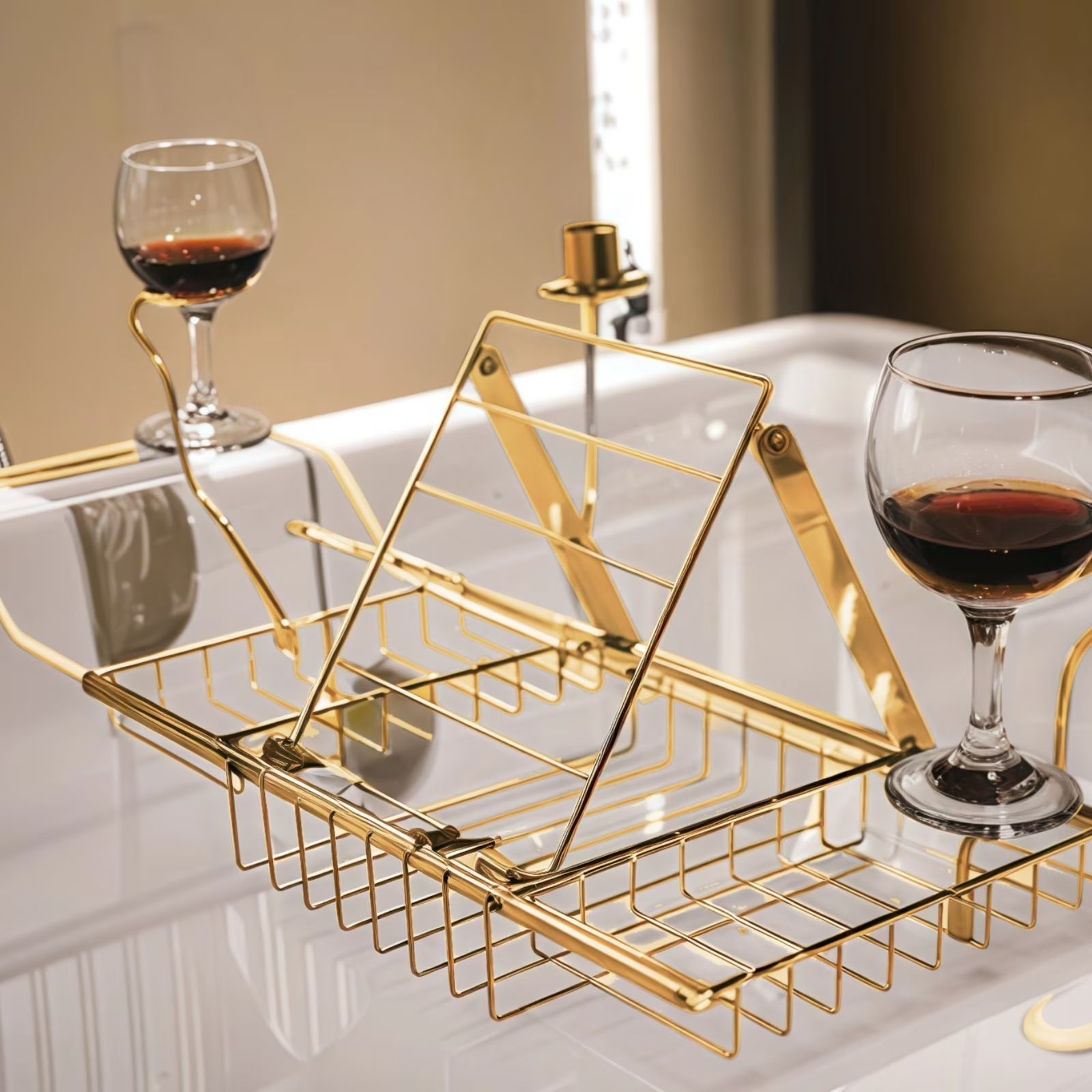 HOMZ GOLD MULTIPURPOSE WIRE CADDY