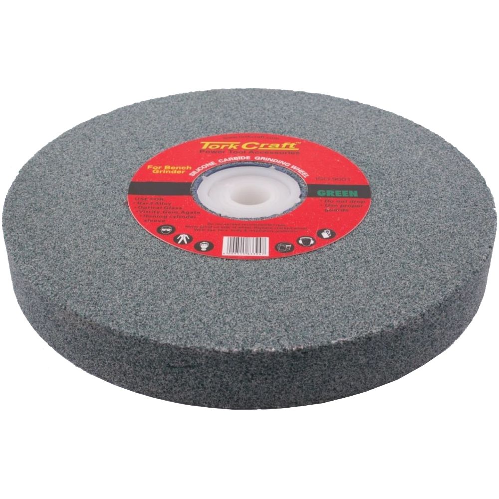 GRINDING WHEEL 250 X 40 X 50.8MM BORE COARSE 36G GREEN | LEROY MERLIN ...