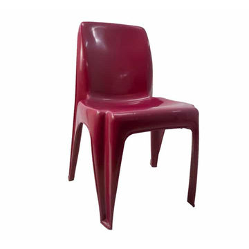 Vividitto - Carlow Chair (Virgin Plastic) - Maroon