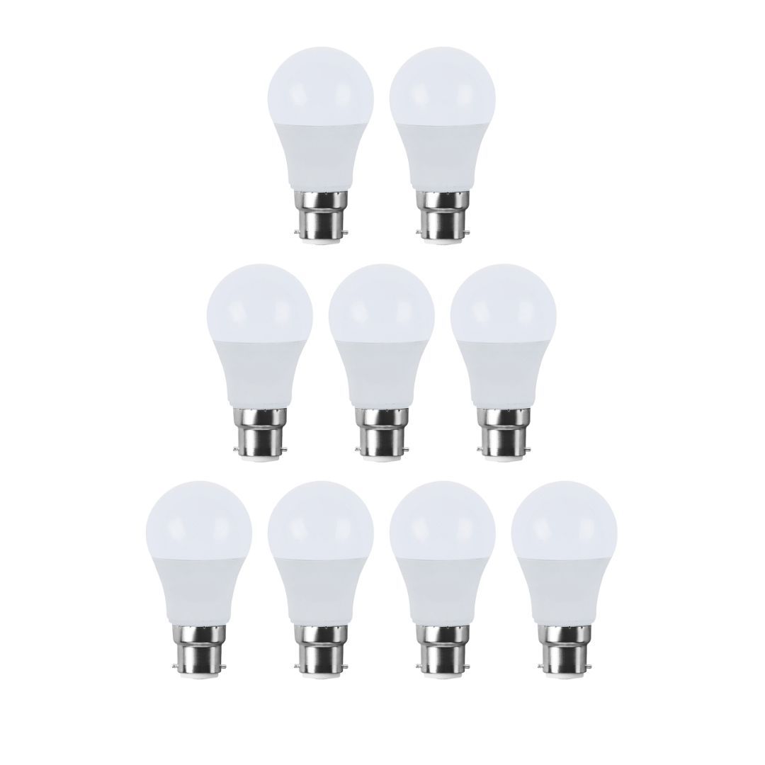 B22 7W LED Bulb 6500K – 5 Pack Bing Light