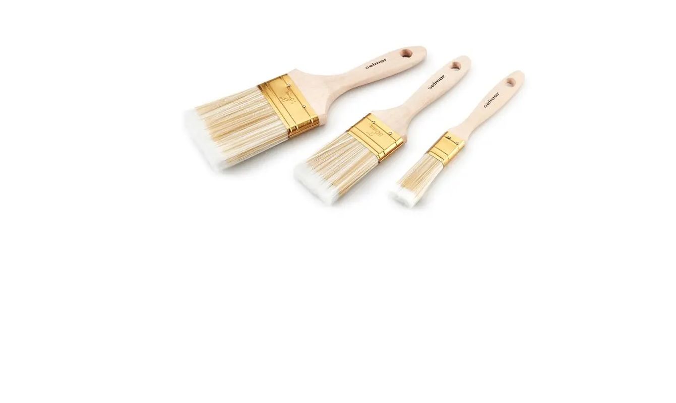 Paint Brush Set, Marshal Pro-Coat, 3 Pieces BY WOODLY