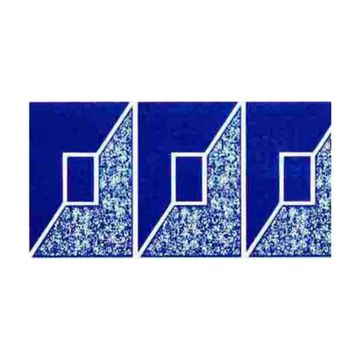 Print on tissue paper (fibreglass application only)- Crystal Dark Blue  620mm x 155mm