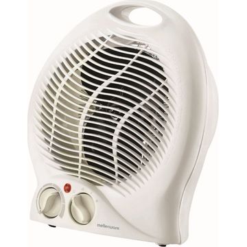 Floor Fan Heater MELLERWARE Plastic White