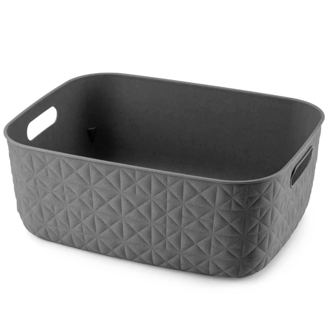 Curver Softex Basket M 12.5L Dark Grey