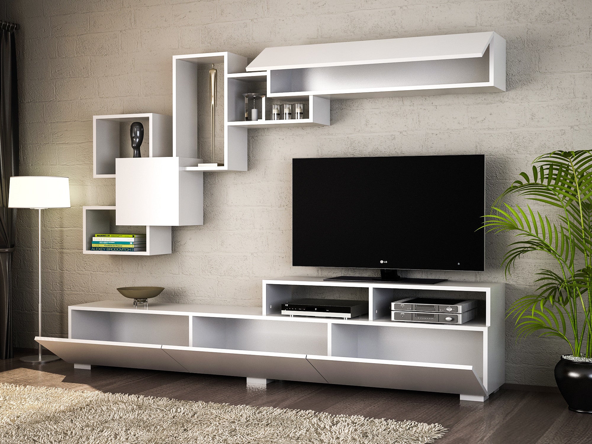 TV Unit Elit - White
