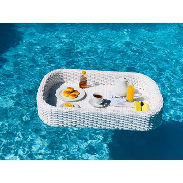 Floating Pool Tray - White
