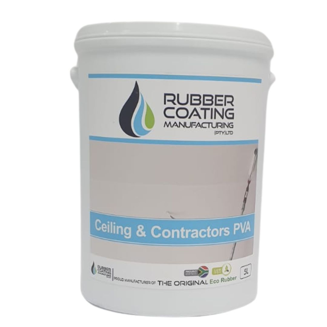 RCM Ceiling & Contractors PVA Paint 5 Litre