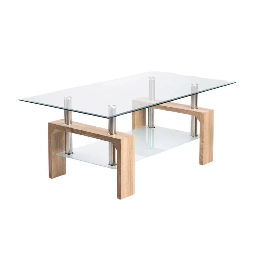 Vividitto - Aberfeldy 110x60cm Coffee Table - Oak