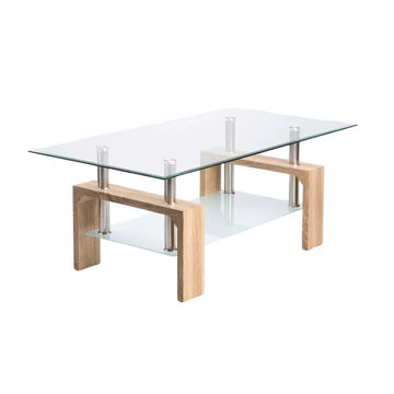 Vividitto - Aberfeldy 110x60cm Coffee Table - Mahogany