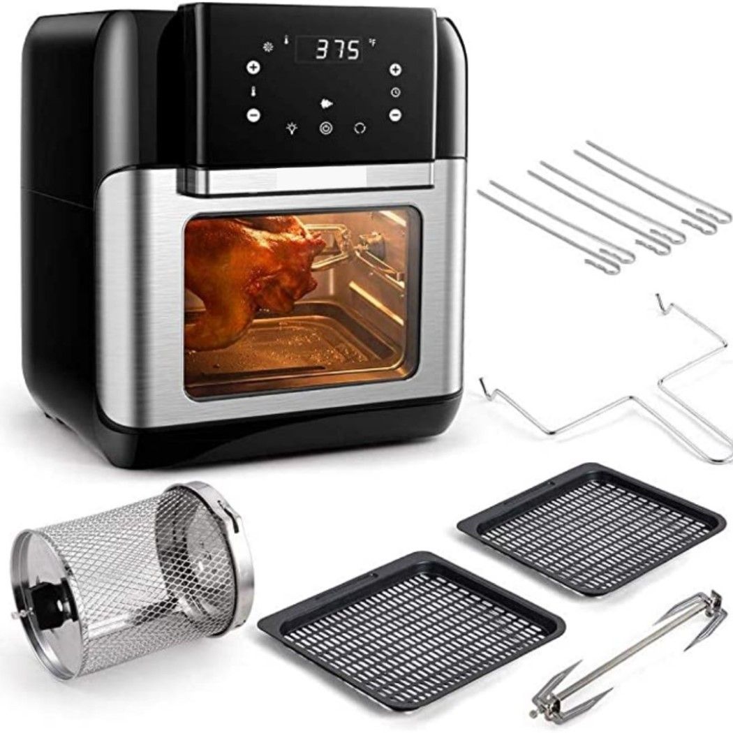 Aobasi 10lt MultiFunction Air Fryer 1500w Excellent Quality