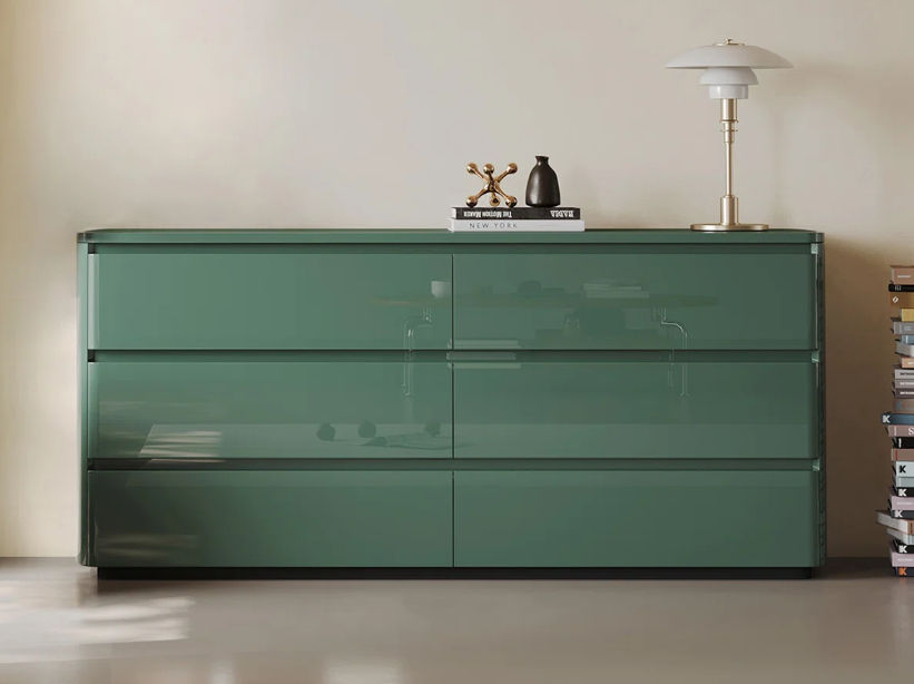 GreenLine Interiors Greer Chest of Drawer Green
