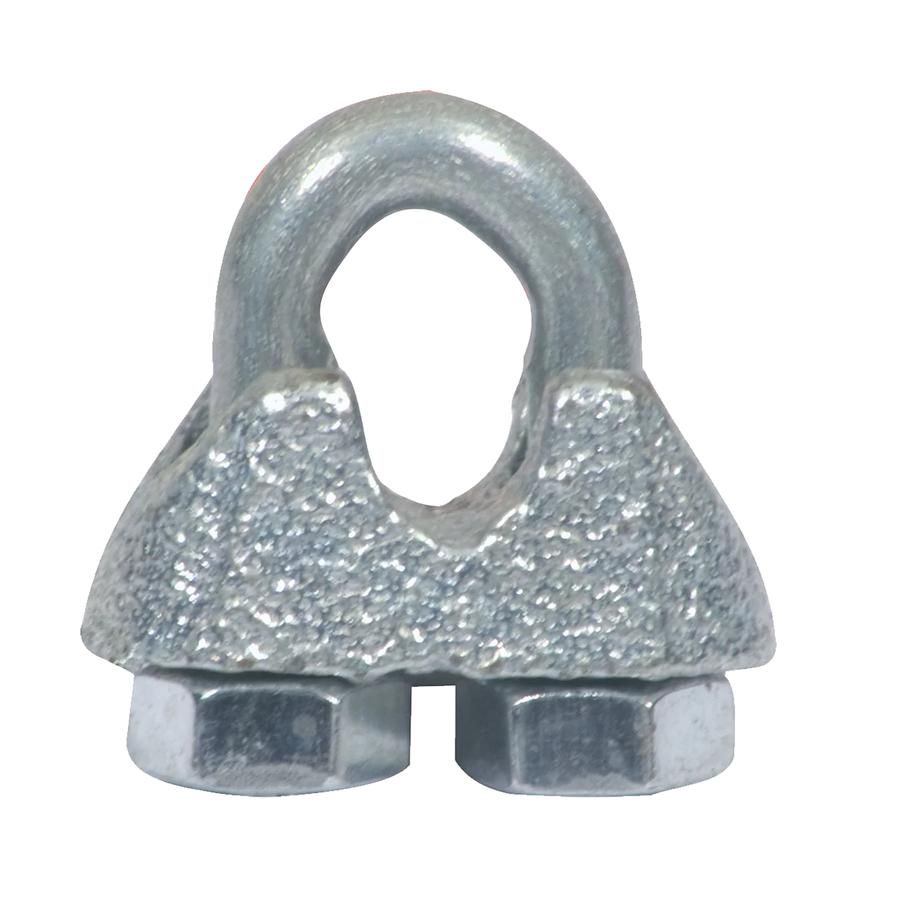 Wire Rope Clamp 3Mm 100Piece - 4 Pack