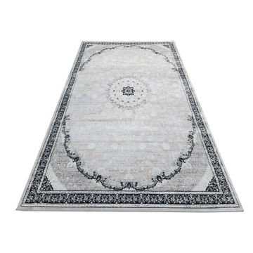 Gorgeous Grey, black Carpet 290 x 200 cm