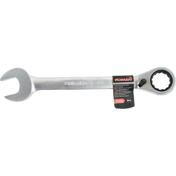 Fixman Reversible Combination Ratcheting Wrench 27Mm