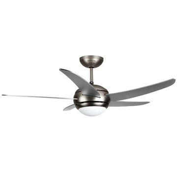 Taurus Fan Ceiling 5 Blade Steel Silver 120cm  "Fresko 5B"