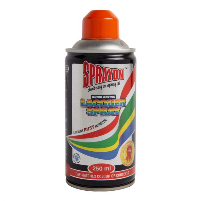 Sprayon - Std Spray Paint Tangerine 250ml - 2 Pack