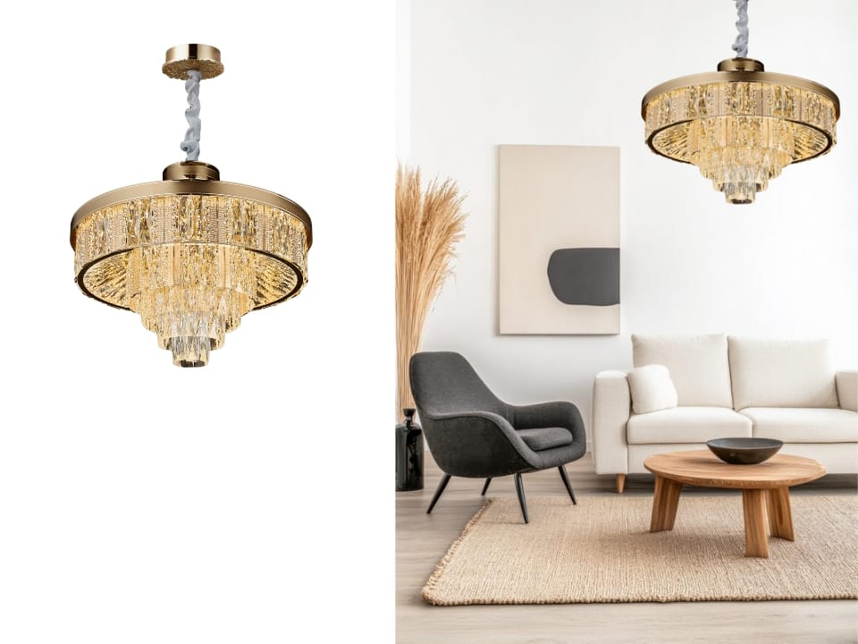 Prestige Crystal Chandeliers/light
