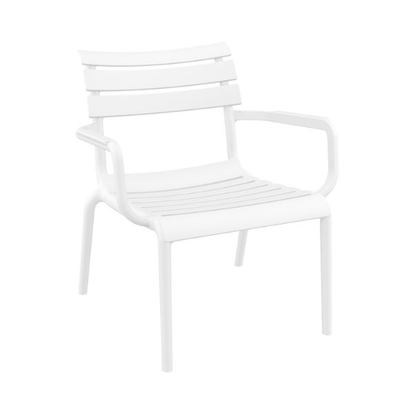 Siesta exclusive Paris Lounge Arm Chair - White