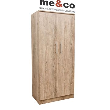 Scotty 2 Door Wardrobe - Oak
