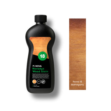 Nova 18 Novadye Woodstain - Mahogany 500ml