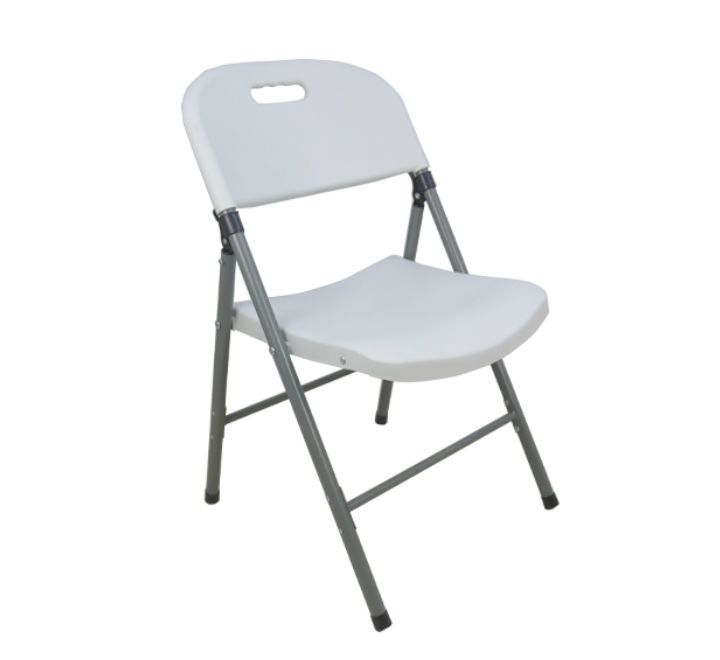 Vividitto -Plastic Folding Chair - White