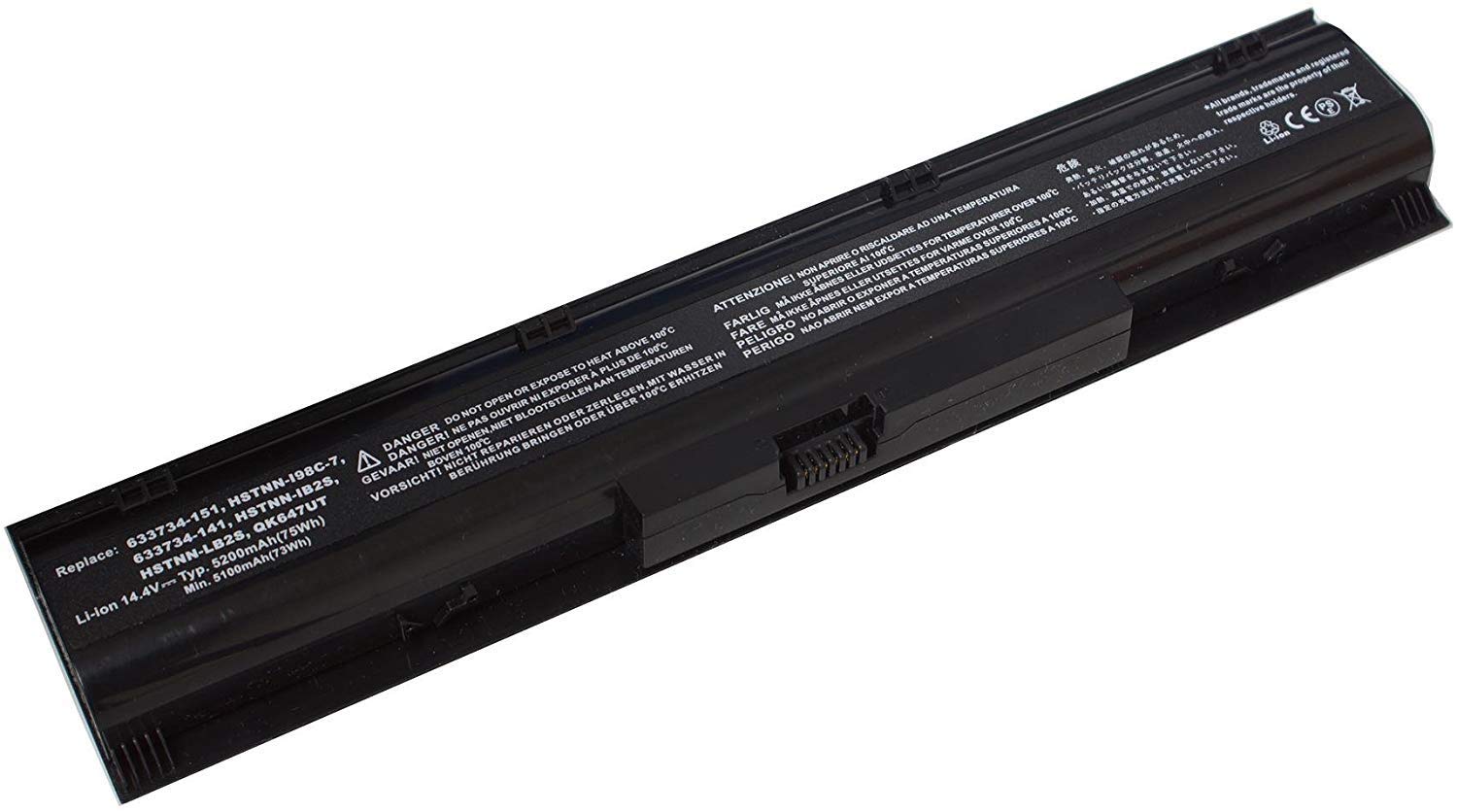 Vibrant Battery for HP ProBook 4730s 4740s (P/N: 633734-141)