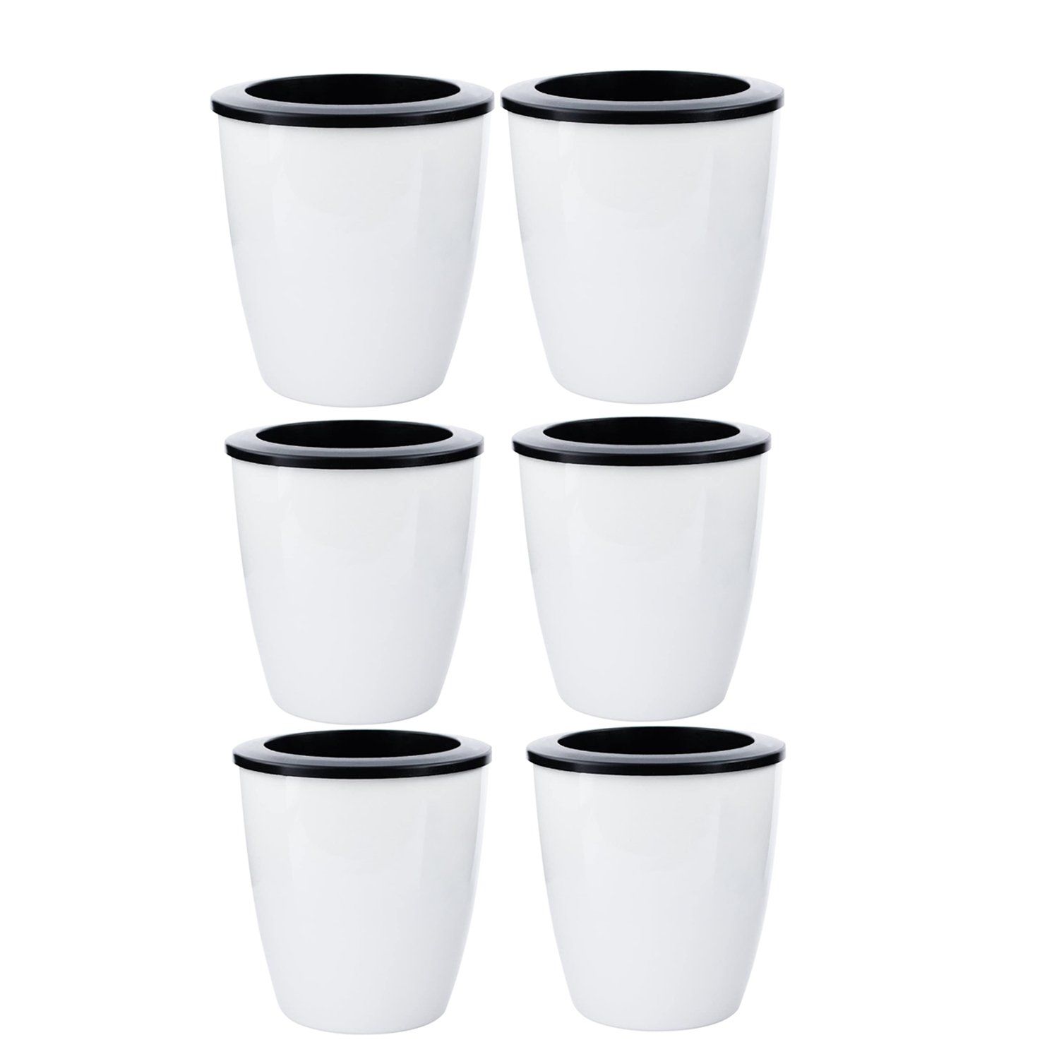 Self Watering Flower Pot Planter 6Pcs