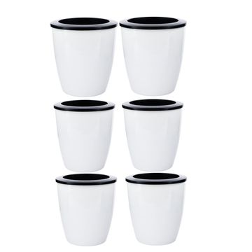 Self Watering Flower Pot Planter 6Pcs