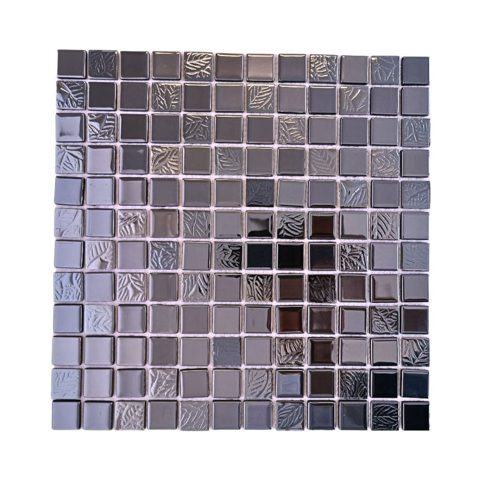 Mosaic Glass - Blue Steel 300x300 (per sheet)