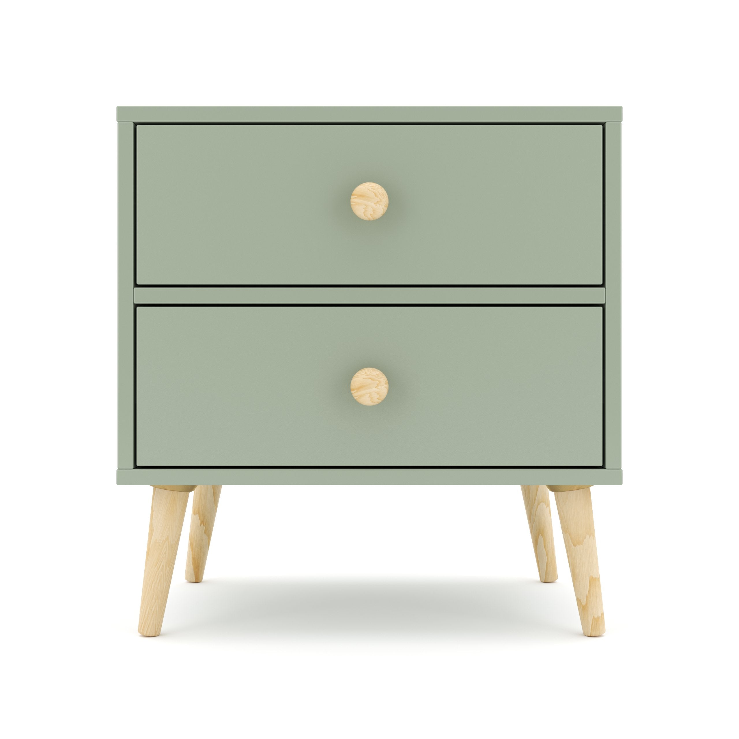 BAM! Impression Two Drawer Bedside Table - Caraz