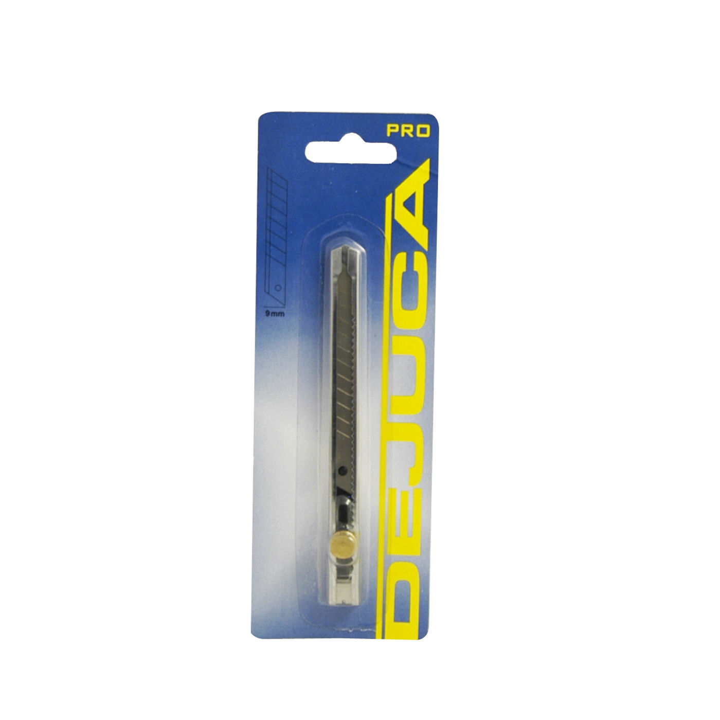 Dejuca - Knife - Snap-off Blade - Metal - 9mm - 4 Pack