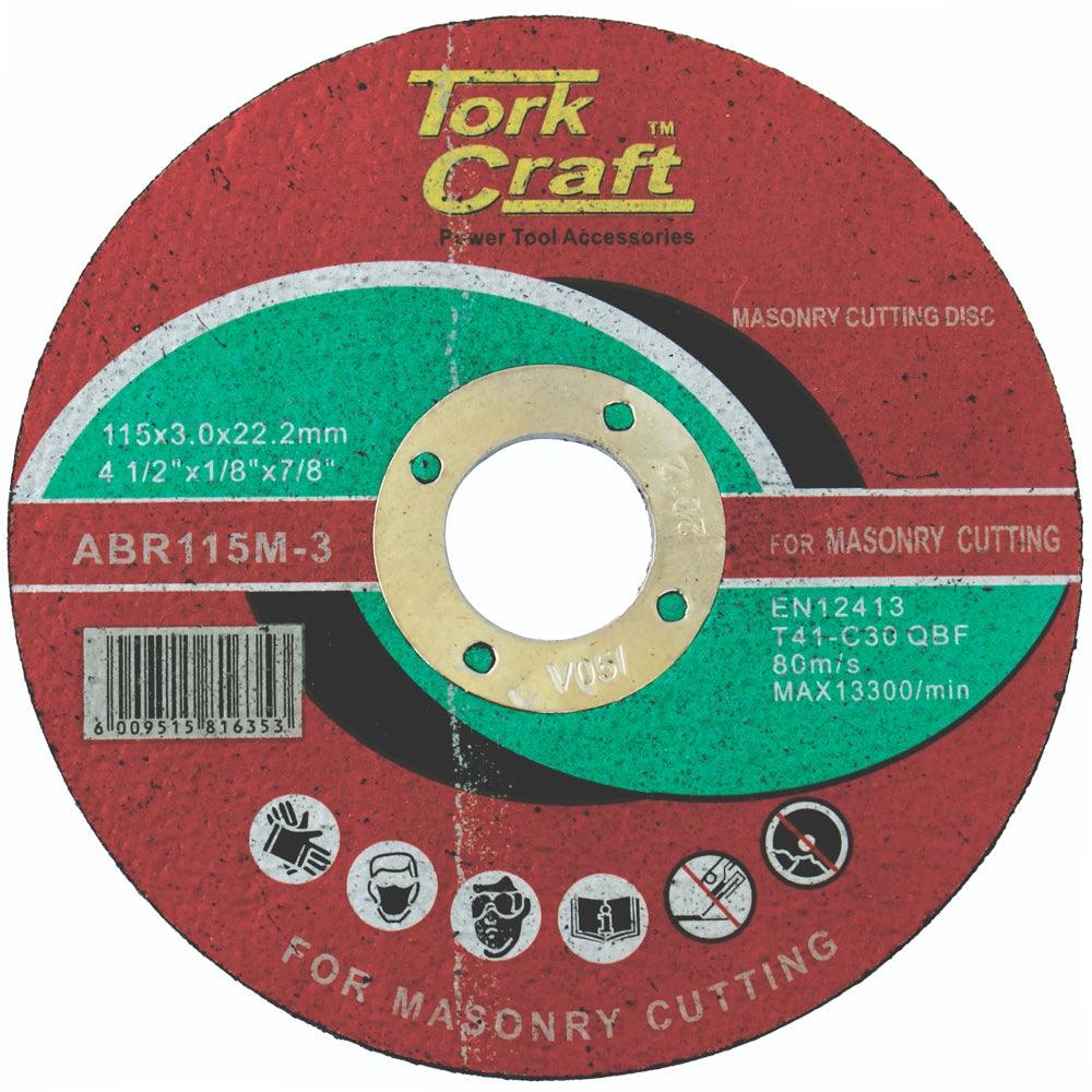 Cutting Disc Masonry 115 X 3.0 X 22.22 Mm