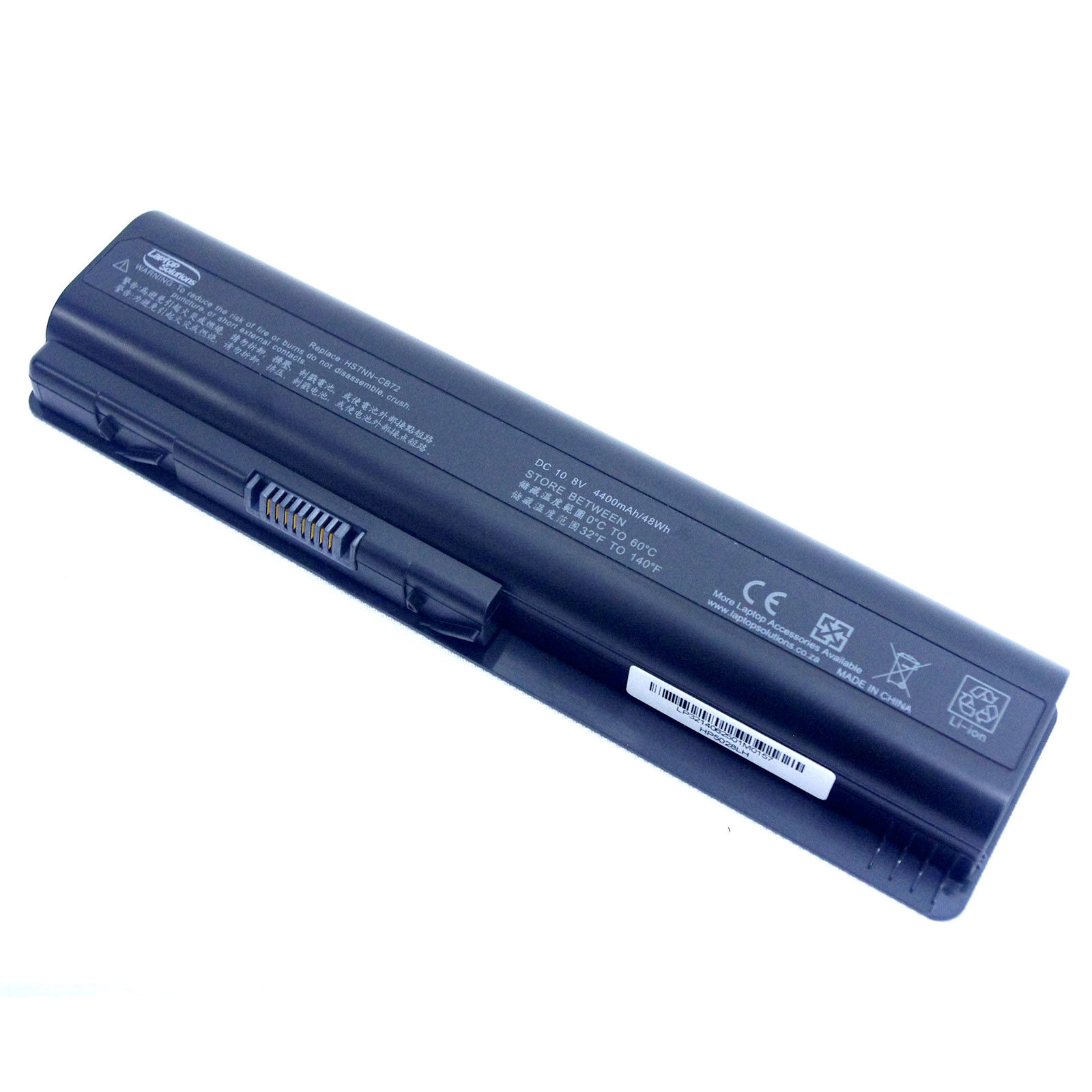 Vibrant Battery for HP G50 G60 G61 G70 HP Pavilion DV4 (P/N: HSTNN-CB72)