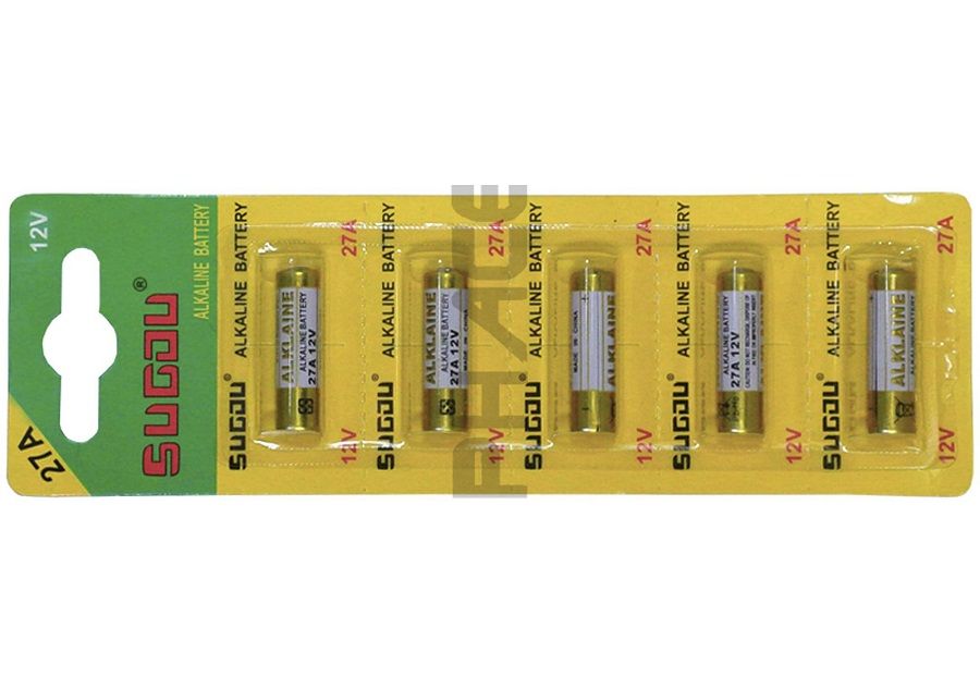Alkaline 27a 5 pack
