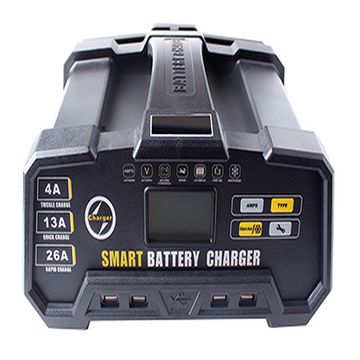 8‑Stage Smart Battery Charger 6/12/24V 24A – AGM/GEL/LiFePO₄