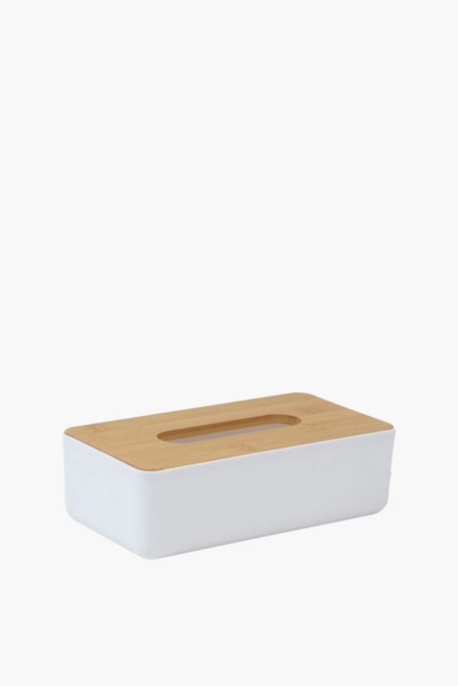 BAMBOO TISSUE BOX WITH LID Stylish, Practical & Eco-Friendly