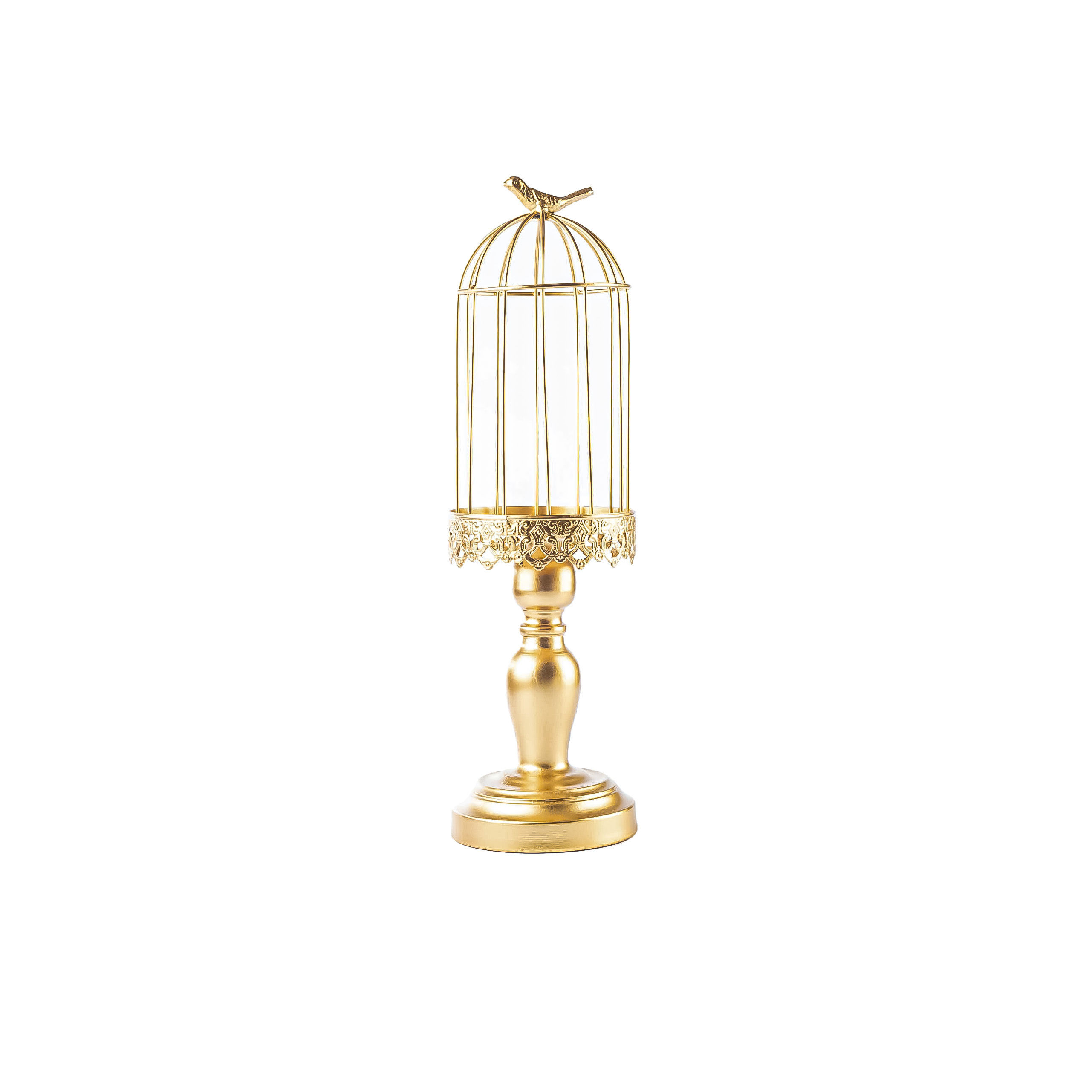 Bird Cage On Stand Lrg 44Cmx12Cm