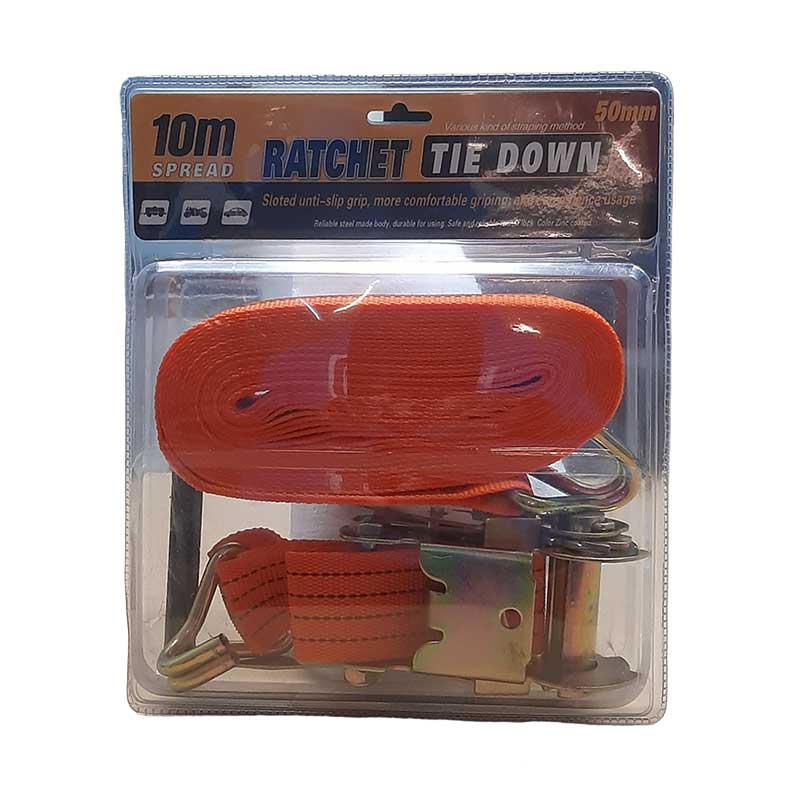Ratchet Tie Down Strap 10M x 50mm
