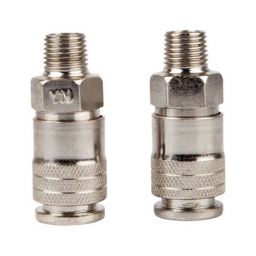 Rockworth - Coupler Quick To Male 1/4 Each - 2 Pack