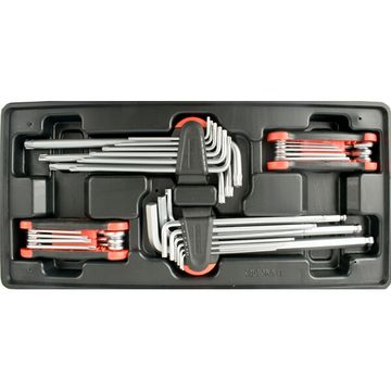 Fixman Tray 4 Piece Hex And Torx Key Set