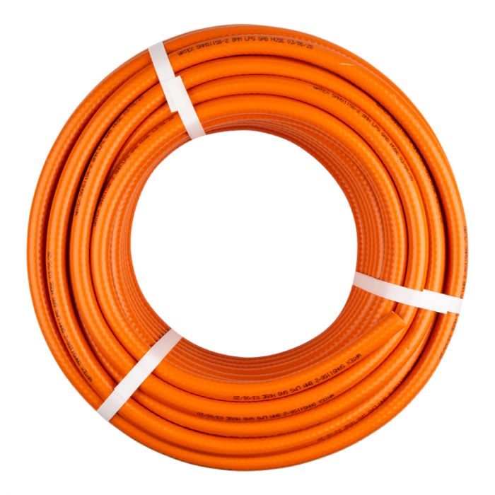 Orange Gas Hose - SABS - 8mm x 30 Meter