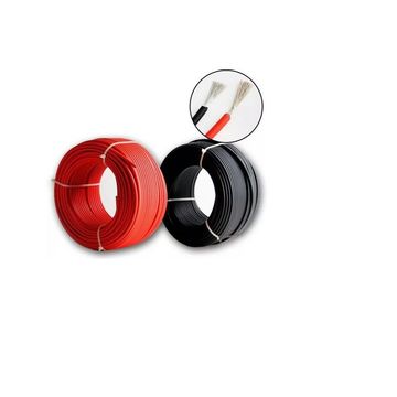 100M Red + 100M Black 4mm Solar PV Cable