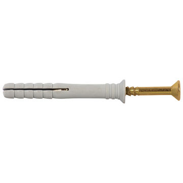 RUWAG Nylon Wall Plug  Nail-In Anchor 8mm x 135mm ( Pack of 100 )