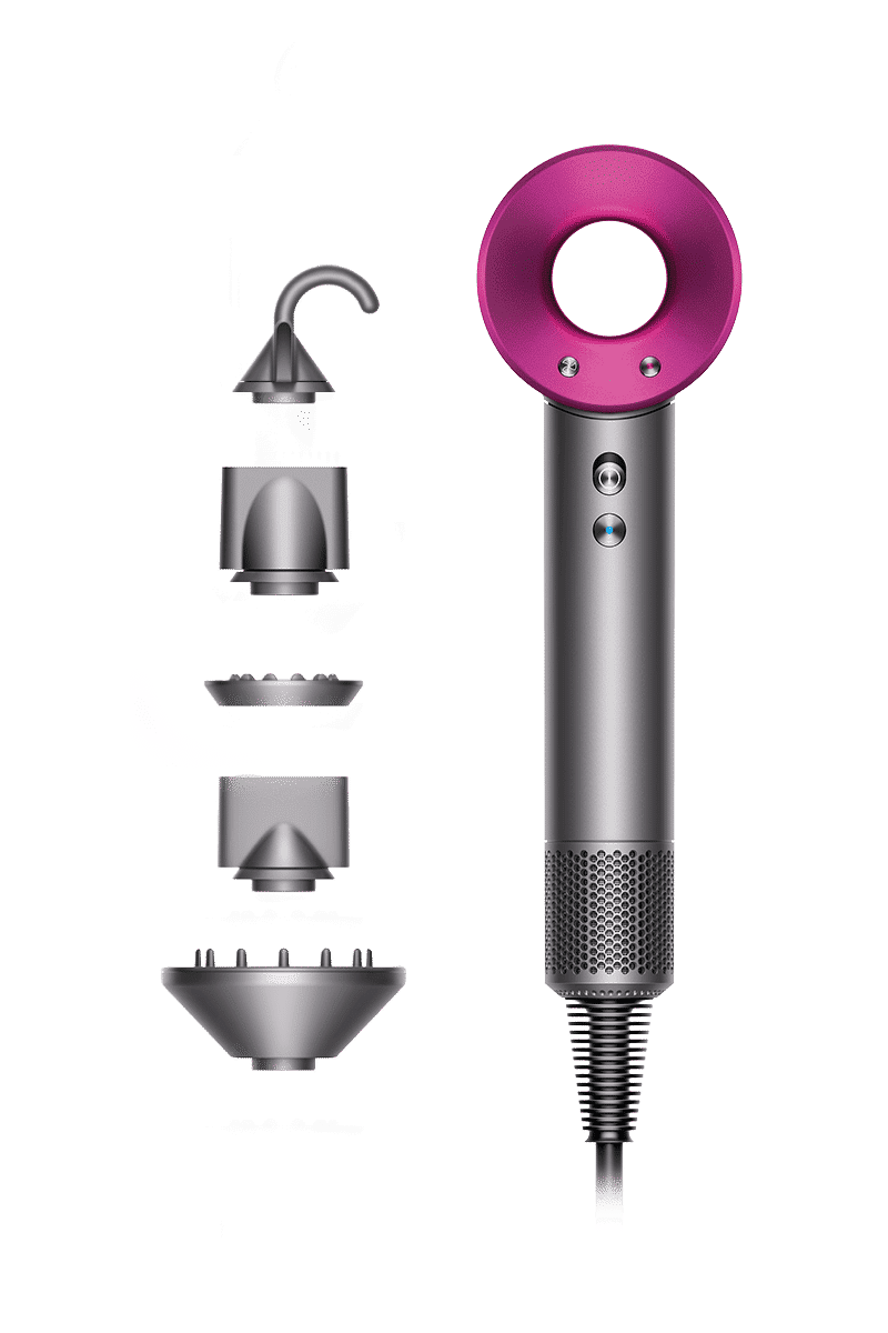 Dyson Supersonic™ HD08 hair dryer (Iron/Fuchsia)