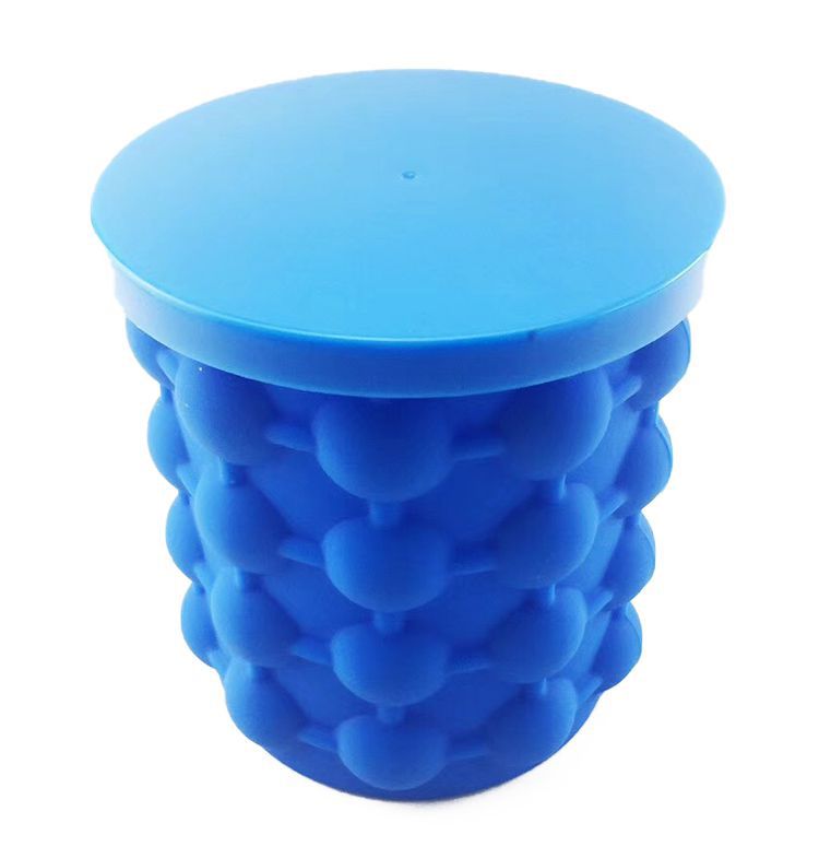 2-in-1 Ice Cube Maker and Ice Bucket