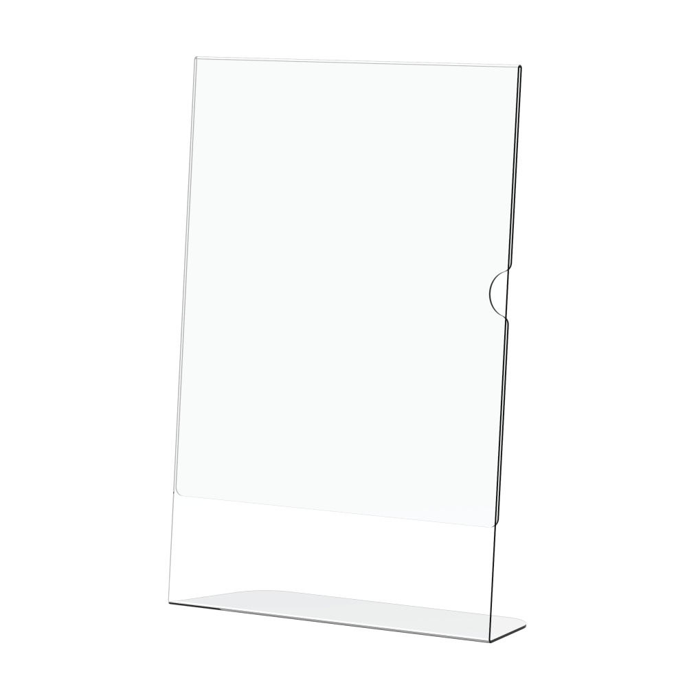 Acrylic Menu Holder - Single Sided - A5 Portrait - Box 5