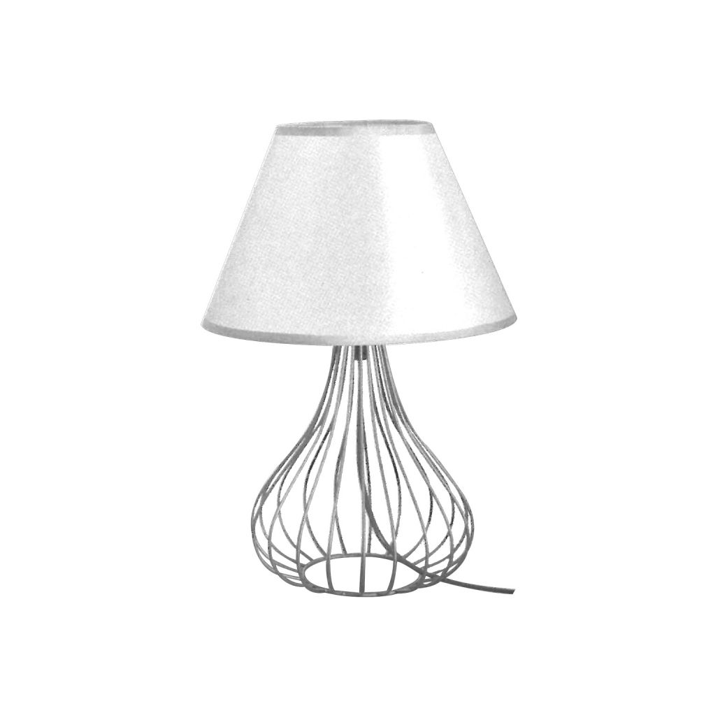 Scandinavian Table Light - White Bell Shape